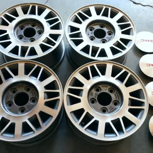15x7 5x4.75 GM Wheels with Caps - Set of 4