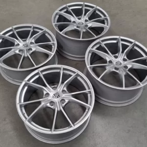Genuine Porsche 718 982 Carrera S4 Silver 20 Inch Alloy Wheels Set of 4