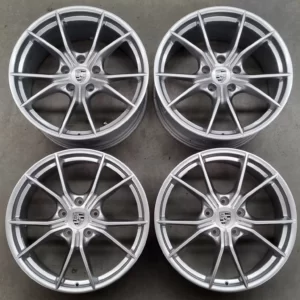 Genuine Porsche 718 982 Carrera S4 Silver 20 Inch Alloy Wheels Set of 4