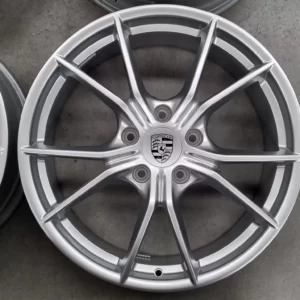 Genuine Porsche 718 982 Carrera S4 Silver 20 Inch Alloy Wheels Set of 4