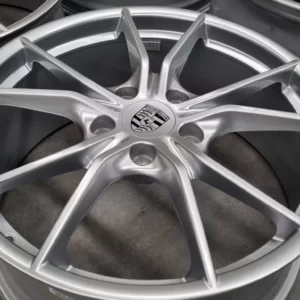 Genuine Porsche 718 982 Carrera S4 Silver 20 Inch Alloy Wheels Set of 4
