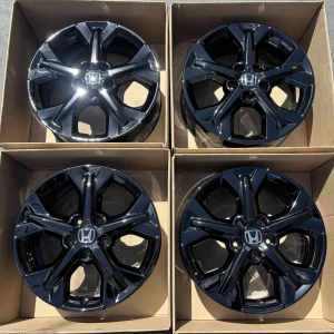 17” Honda HRV Gloss Black Wheels Rims Factory Oem 5 Spoke 3V0-16065a